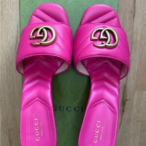 Gucci Double G Slide Sandal